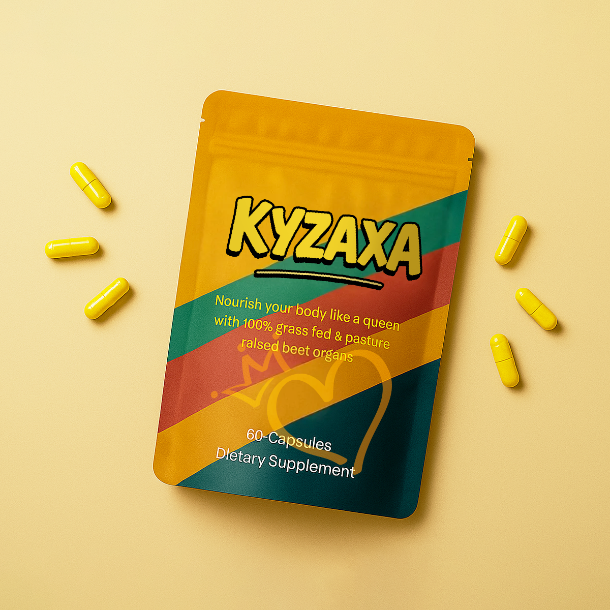 KYZAXA Clinically Studied Beef Organ Superfoods for women