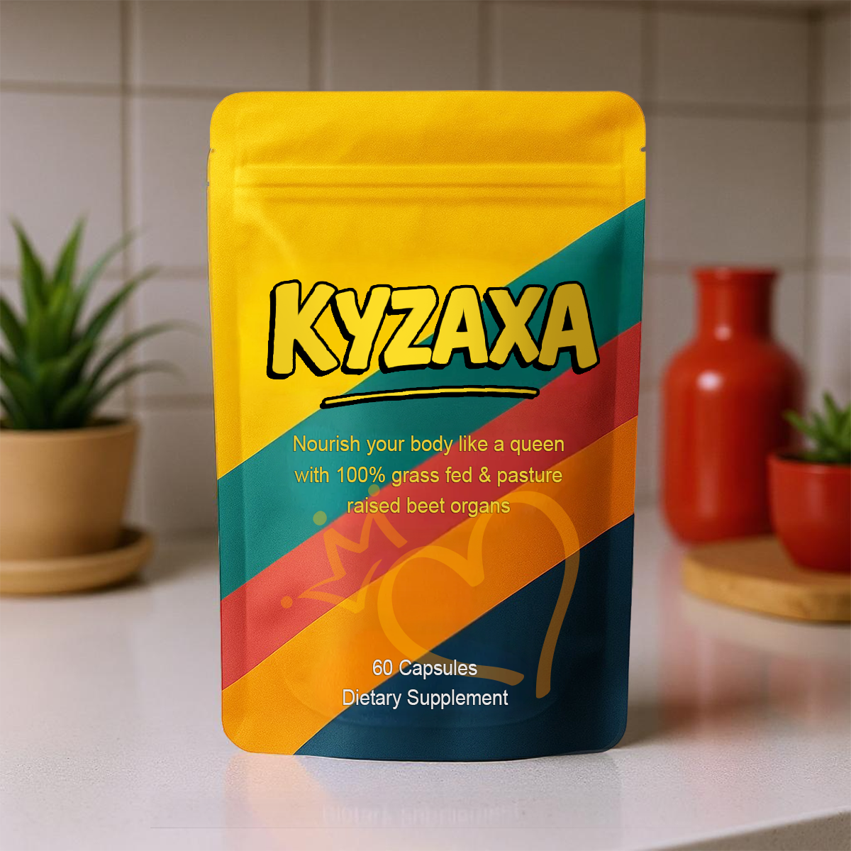 KYZAXA Clinically Studied Beef Organ Superfoods for women