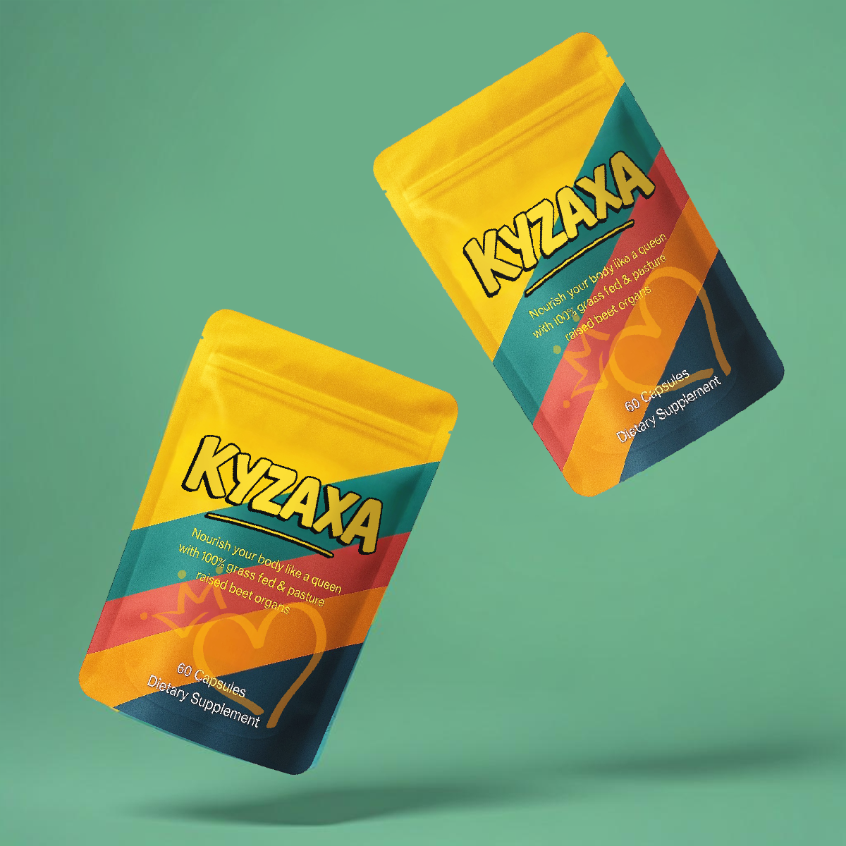 KYZAXA Clinically Studied Beef Organ Superfoods for women