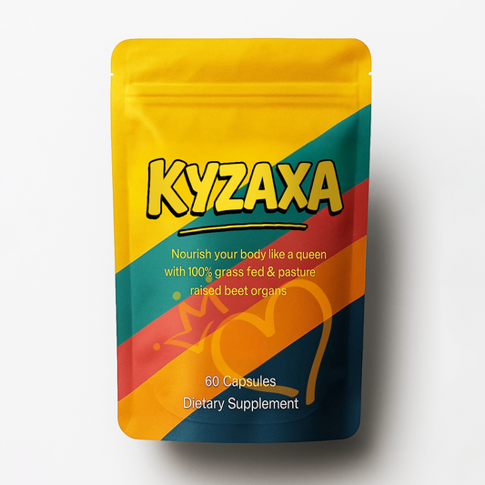 KYZAXA Clinically Studied Beef Organ Superfoods for women
